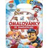 Tvarované omalovánky se samolepkami Tlapková patrola
