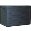 Prosperplast Záhradný box Woodebox 190L MBWL190 antracitový