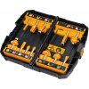 DT90016 DEWALT 12DÍLNÁ SADA FRÉZ Ø 8 MM