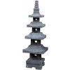 Lávová lampa pagoda 4 strechy 80 cm