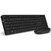 Connect it Set klávesnice + myš CKM-7500-CS - bezdrátová černá klávesnice + myš, CZ + SK layout