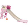 Aga4Kids Šmykľavka s madlom 120 cm DS3702 Ružová