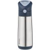 b.box Termoska na pitie so slamkou 500 ml - midnight