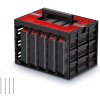 KISTENBERG skříňka TAGER CASE s 5-organizéry (přepážky), 415x290x290mm, KTC30256S