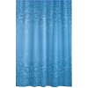 Kúpeľňový záves modrá mozaika