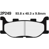 NISSI BRAKE PADS 2P-249ST SINTER METAL
