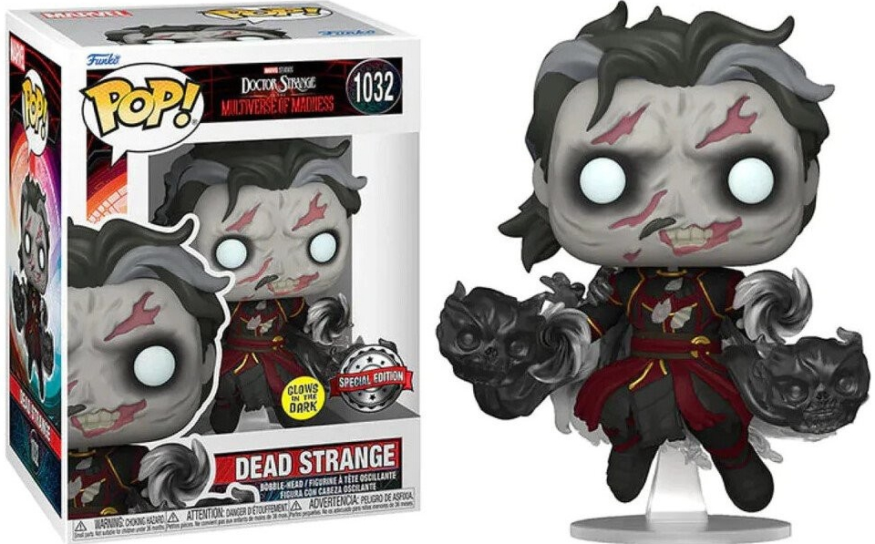 Funko POP! Marvel Doctor Strange in the Multiverse of Madness Dead Strange Glow in the Dark 1032