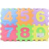 Penové puzzle 36 ks čísla a písmená