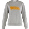 Fjällräven Logo Sweater W Grey-Melange - M