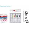 Madrid Papel Artix akvarelové farby 6x12 ml