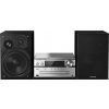 Stereo veža Panasonic SC-PMX94EG-S Micro HiFi systém, strieborná, 120 W