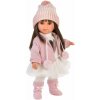 Llorens 53528 Sara – realistická s mäkkým látkovým telom – 35 cm 8426265535286