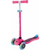 Globber Primo Lights V2 Fuchsia růžová