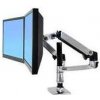 ERGOTRON LX REDESIGN DUAL ARM, POLE MOUNT, Pro 2 LCD, nebo 1LCD a NOTEBOOK, Polished Aluminum (45-248-026)