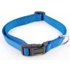 COBBYS PET Nastaviteľný textilný obojok 2,0x35-50cm modrý