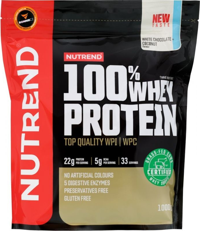 NUTREND 100% Whey Protein 1000 g od 22,75 € - Heureka.sk