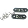MFH ID prívesok ID Dog Tag krvná skupina 0 negatív