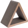 TIAKI škrabací trojuholník z vlnitej lepenky - d 45 x š 22,5 x v 40,5 cm