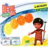 Dr. Devil Lemon Fresh Push Pull WC blok bez košíku 2 x 20 g