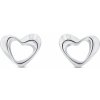 Calvin Klein Romantické oceľové náušnice Srdiečka Enchanting 35000759
