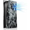 Výměnný kryt na PlayStation 5 diskovou verzi - Camouflage s otvorem na větrák