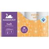 SHP Harmanec Toaletní papír Harmony Soft AROMA CREAM 8, 3 vrstvý, 17,5 metrů, cena za balení 8 ks 55154