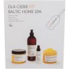 Ziaja Baltic Home Spa Fit pleťový krém ľahká formula 50 ml + želé do kúpeľa 260 ml + telový peeling hrubozrnný 300 ml + telové sérum hydratačné 400 ml darčeková sada