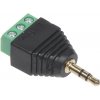 JACK konektor 3.5mm stereo so svorkovnicou