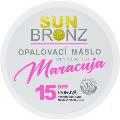 Vivaco SunBRONZ SUN BRONZ Telové opaľovacie maslo SPF 15\sMARACUJA\s150 ml