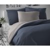 Kvalitex Obliečky 70x90+140x220cm LUXURY sv./tm. sivá