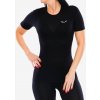 Funkčné tričko dámske Salewa Cristallo Warm Amr T-Shirt - black out