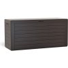ALDOTRADE Prosperplast Záhradný box WOODEBOX 280l hnedý