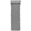 Spokey AIR BED PILLOW Nafukovacia matrac s vankúšikom, 190 x 60 x 6 cm, R-Value 2.5, sivá