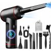 SILNÝ ELEKTRICKÝ FÚKAČ STLAČENÉHO VZDUCHU KOMPRESOR AIR DUSTER NA PRACH