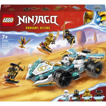 LEGO® NINJAGO® 71791 Zane a jeho dračie Spinjitzu pretekárske auto