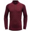 Detský funkčný rolák Devold Duo Active Merino Zip Neck Junior Port 14