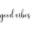 Good vibes - nalepovacie tetovanie