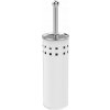 Aqualine SIMPLE LINE WC kefa válcová s otvormi, biela 04002W