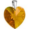 iŠPERKY Strieborný prívesok srdiečko Swarovski ID|108413