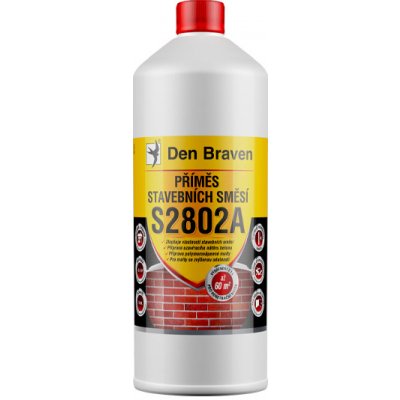 Den Braven S2802A Prímes stavebných zmesí 1 kg fľaša mliečne biela
