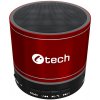 C-Tech SPK-08R, bluetooth reproduktor, červený SPK-08R