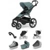 Kočík Thule Urban Glide 4-wheel Mid-blue + madlo + pláštenka + sieťka + vanička + pláštenka na vaničku + sieťka na vaničku