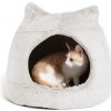 Kukaň pre mačky Best Friend Meow Hut - svetlá - 43 x 43 cm