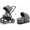 Thule + korba Sleek Grey Melange on Black 2023