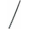 Plastové hrebene GBC 21R 8mm čierne