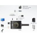 Aten CS-682-AT 2-Port USB DVI KVM Switch, Audio 2.1, Remote port selector (1,8m)