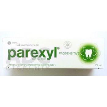 Parexyl Prosensitive zubná pasta s fluórom pre citlivé zuby 75 ml