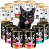 RAFI CAT ADULT VLHKÉ KRMIVO PRE MAČKY MIX CHUTÍ 12x400G