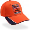 KTM šiltovka RUSH Redbull orange/navy