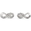 GUESS Oceľové náušnice Endless Dream 3262 JUBE03262JWRHT/U